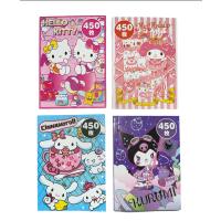 450 Parça Kawaii Karakterleri My Melody Hello Kitty Kuromi Cinnamoroll Stickers