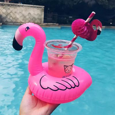 Flamingo Şişme Havuz Deniz Bardak Tutucu Float Bar