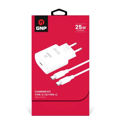 GNP 25W Type-C Kablo Ve Şarj Cihazı Adaptör Seti