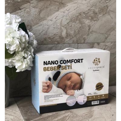 HSN HOME Nano Comfort Bebek Yorgan Yastık Seti Arı Modeli