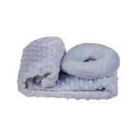 Özdilek Tomurcuk Bebek Battaniyesi Boyun Yastığı Hediyeli Mavi