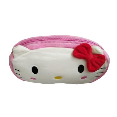Hello Kitty Geniş Kapasiteli Yumuşak Kalemlik Pembe