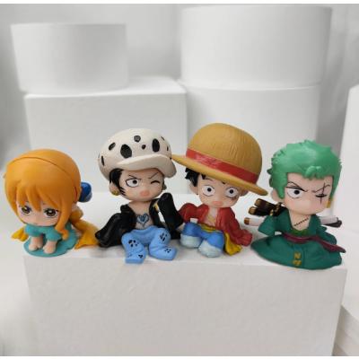 One Piece Zoro Anime 4 Parça Mini Figür Seti