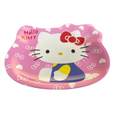 Oturan Hello Kitty Mini Melamin Çok Amaçlı Tabak