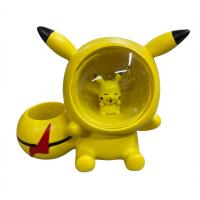 Pokemon Pikachu Işıklı Pilli Gece Lambası Kalemlik Biblo