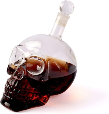550 ml Kuru Kafa Tasarım Cam Şişe Sürahi