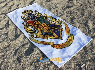 Harry Potter Tasarım Plaj Havlusu Dijital Baskılı 75x150