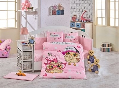 Hobby Ranforce Bebek Nevresim Takımı Cool Pembe
