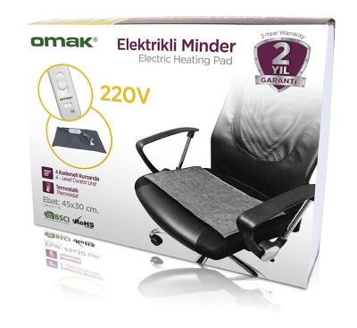 OMAK Elektrikli Minder Termostatlı 220V