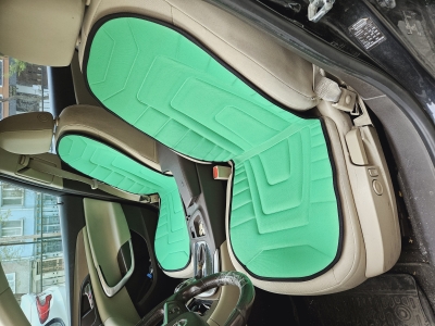 Oto Koltuk Minderi İkili Set A Kalite Yeşil Renk