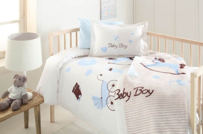 Özdilek Baby Boy Premium Battaniyeli Nevresim Takımı