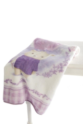 Özdilek Bebek Battaniyesi Purple Lover Mor