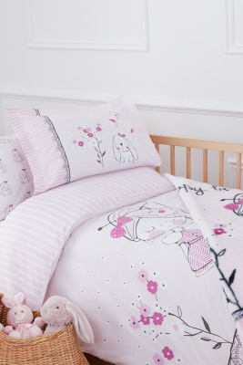 Özdilek Happy Life Pembe Premium Battaniyeli Nevresim Takımı