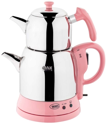 Özkent K-661 Menekşe Elektrikli Çaycı Semaver Pembe