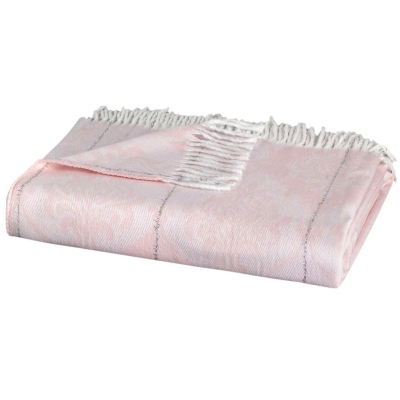 Sarev Rosa Throw Koltuk Şalı Diz Battaniyesi