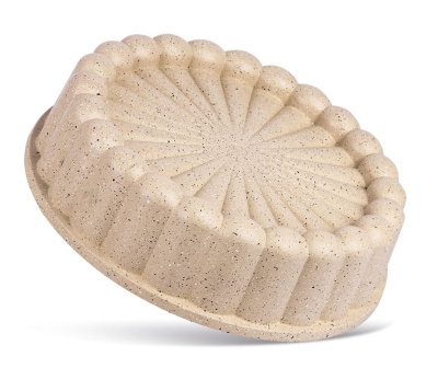 Thermoad Alüminyum Döküm Granit Turta Tart Kalıbı 26 Cm Vizon