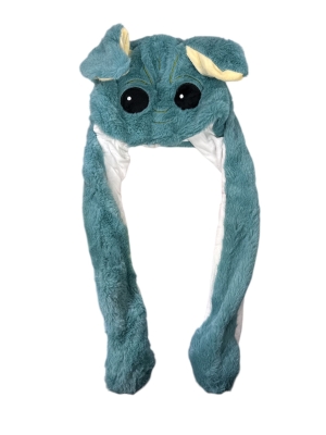 Baby Yoda Hareketli Kulaklı Işıklı Şapka