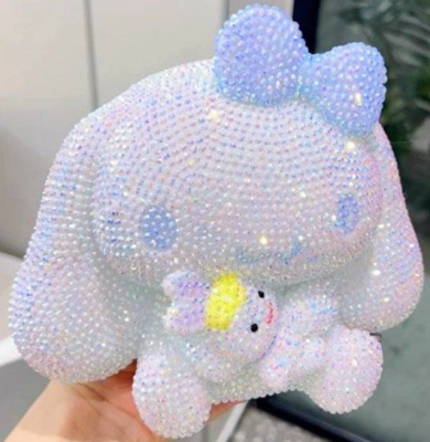 Cinnamoroll 3D Kendin Yap Diy Elmas Mozaik Yapıştırma Figür Kumbara