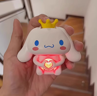 Cinnamoroll Işıklı I Love You Diyen Sesli Mini Figür