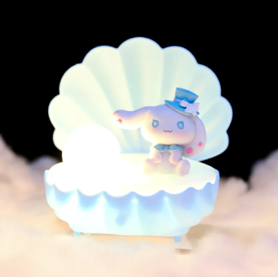Cinnamoroll Pilli Mini İstiridye Gece Lambası