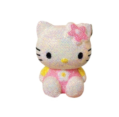 Hello Kitty 3D Kendin Yap Diy Elmas Mozaik Yapıştırma Figür Kumbara