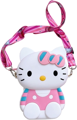 Hello Kitty Mini Silikon Çanta Beyaz