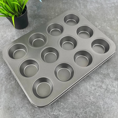 İvory Especial 12li Muffin Kek Kalıbı Teflon