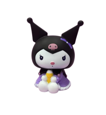 Kawaii Kuromi Plastik Kumbara