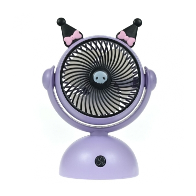 Kuromi Taşınabilir USBli Şarjlı Mini Fan El Fanı