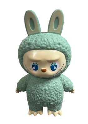 Labubu Figür Kumbara Yeşil