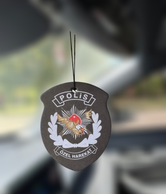 Polis Özel Harekat Armalı Logolu Renkli Araba Araç Kokusu 10 Adet