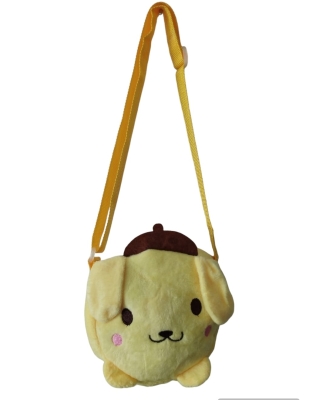 Pompompurin Mini Omuz Askılı Peluş Çanta