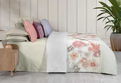 Sarev Çok Renkli Nevresim Takımı JOSIANE STN NT CK 4Y D K, MULTİ