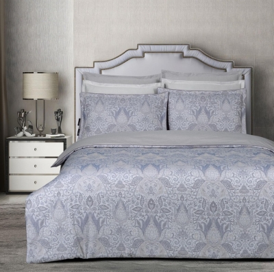 Sarev Playa Mavi Çift Kişilik Pamuk Saten Özel "300 Tc" Nevresim Takımı