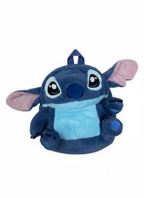 Sevimli Stitch 3D Peluş Sırt Çantası
