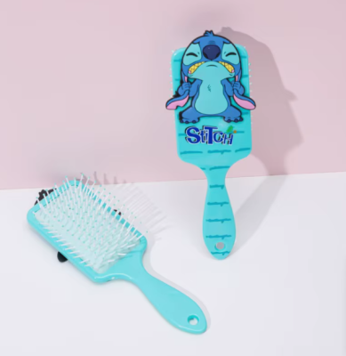 Sevimli Stitch Özel Tasarım 3D Tarak Turkuaz