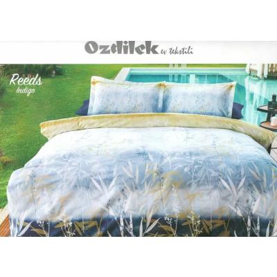  Özdilek Reeds İndigo Çift Kişilik Nevresim Takımı 