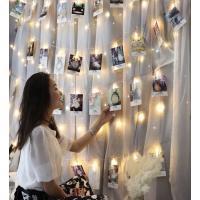 30 Mandallı USB Girişli Peri LED Işıklı Fotoğraf Askısı