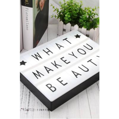 A4 Light Box LED Işıklı Yazı Panosu 30 x 22 Cm