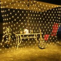 Ağ LED 3x2 Metre 320 LED Fişli Elektrikli