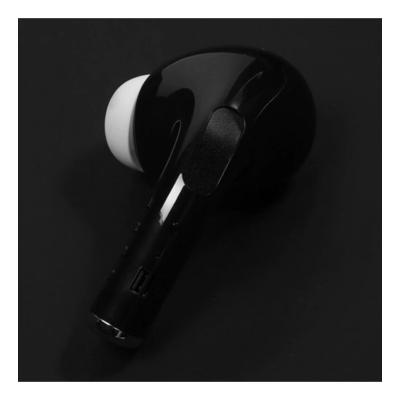 Airpods Görünümlü Bluetooth Hoparlör Siyah (FM Mic TF kart AUX USB)