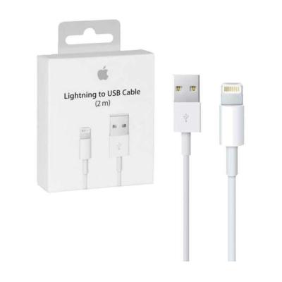 Apple Iphone X XS XR 8 7 6 5S SE 6S Max Plus Lightning Orijinal Şarj Data Kablosu (2 Metre)