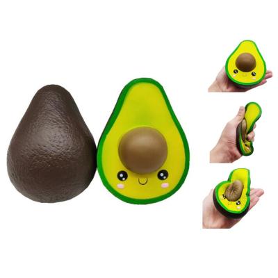 Avokado Şekilli Squishy Yumuşak Anahtarlık