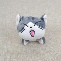 Bağıran Peluş Sevimli Kedi Anahtarlık
