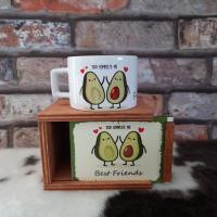 Best Friends Arkadaşa Hediye Avokado Kutulu Kupa