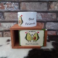 Best Friends Arkadaşa Hediye Avokado Kutulu Kupa