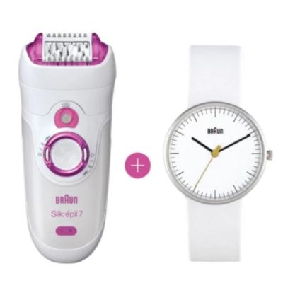 Braun Silk-Épil 7 7521 Islak-Kuru Epilatör+Braun Saat SE7521+WATCH 