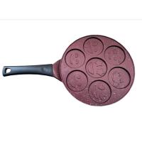 Brondoff Smile Emoji Pankek Tavası Bordo