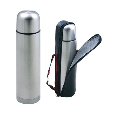 Çantalı Bardaklı Çelik Termos 500 ML 0.5 Lt