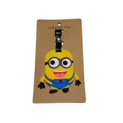 Çılgın Hırsız Minionlar Silikon Valiz Etiketi